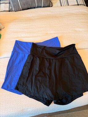 Worn once! Halara shorts. Both size XL